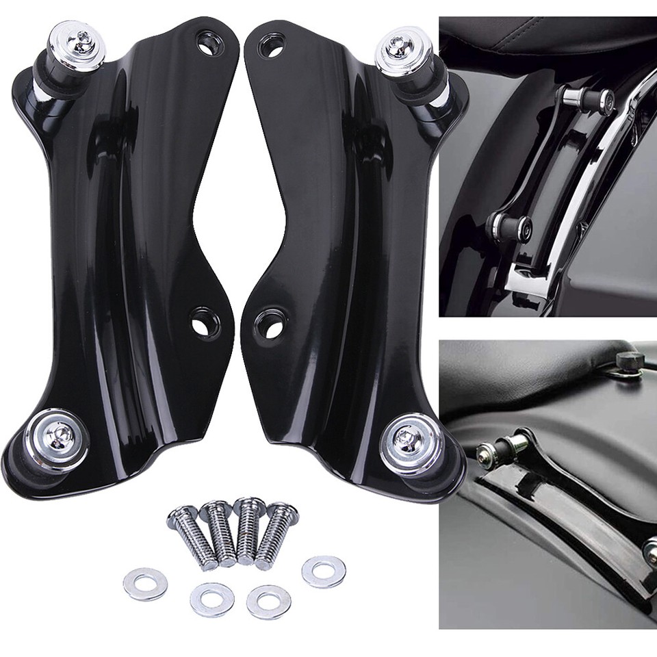 For 14-25 Harley Touring Quick Release Two-up Tour Pack Rack Mount ...