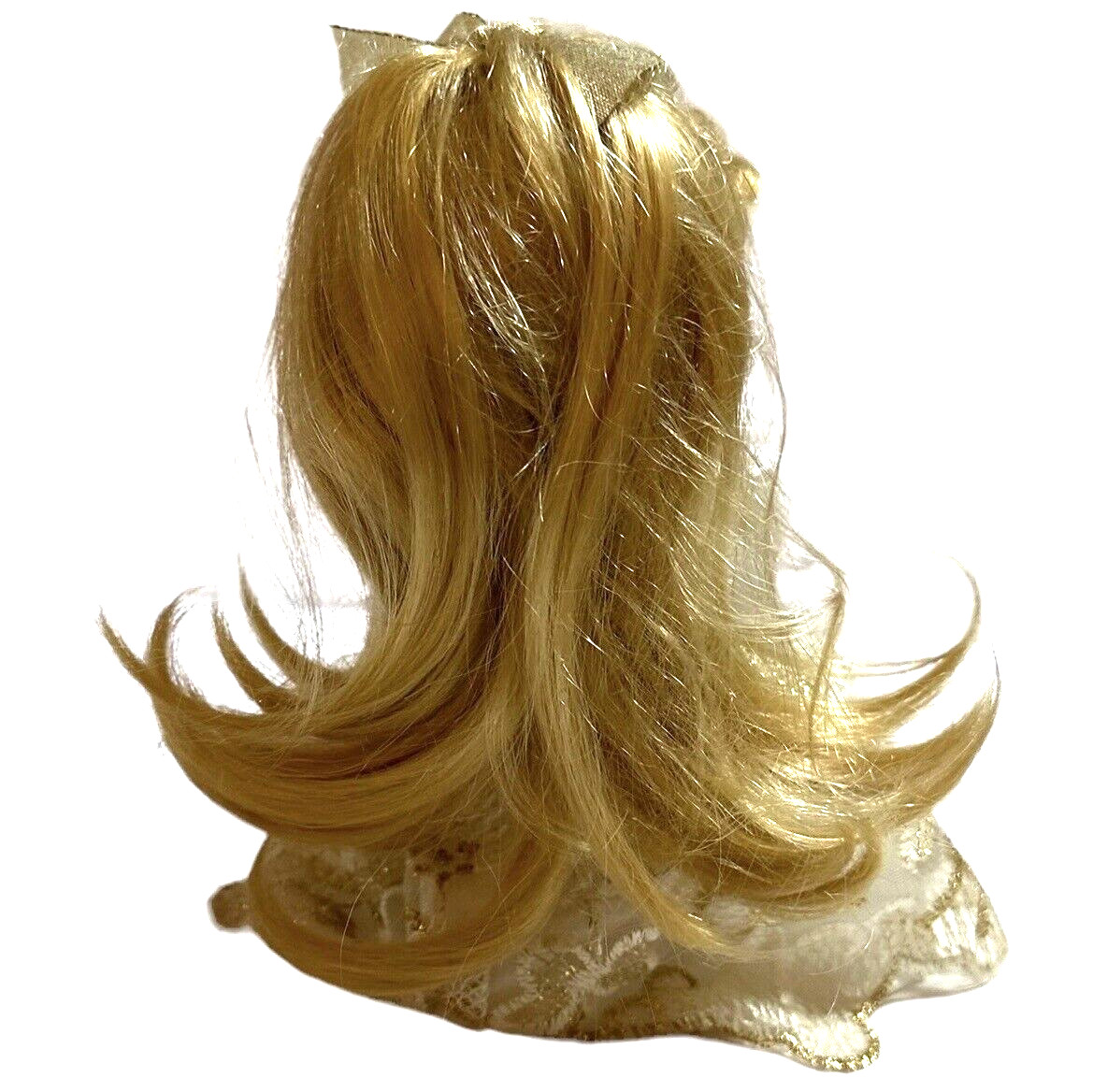 Dan Dee The Collectors Choice Porcelain Doll Girl Musical Blond Hair Brown Eyes