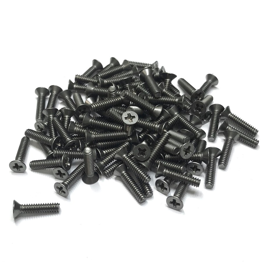 PKG Of 100 4 40 X 1 2 Machine Screw Phillips Flat Head 18 8 pkg-of-100-4-40-x-1-2-machine-screw-phillips-flat-head-18-8