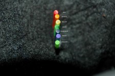 Fiberoptic replacement sight fiber optic rods .060  .040" 6 colors available