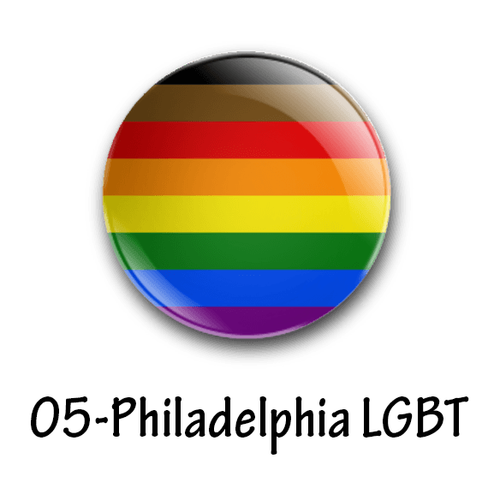 The Original LGBT/LGBTQIA+ 25mm/1 Inch Pride Flag Badges (81 To Choose From) Gay - Picture 6 of 82