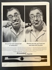 Vtg 1960s Broxodent Automatic Action Toothbrush from Squibb, Mothers/Fathers Day
