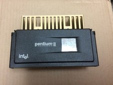 Intel Pentium II 350 MHz Slot 1 CPU Processor  Heatsink- SL2ZQ 7232