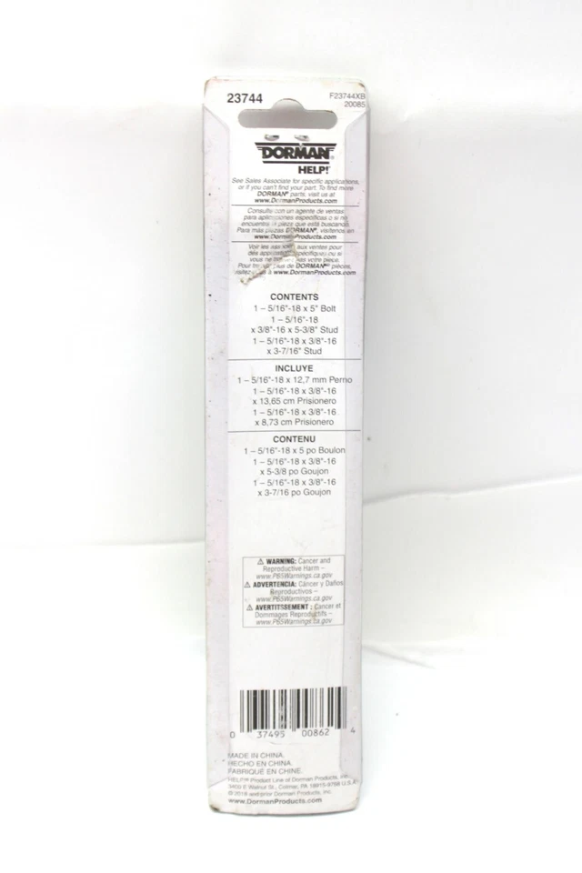 Kit de parafuso prisioneiro de encaixe para bomba de água Dorman 23744 serve para Ford Mercury Explorer 5.0L - Imagem 4 de 4