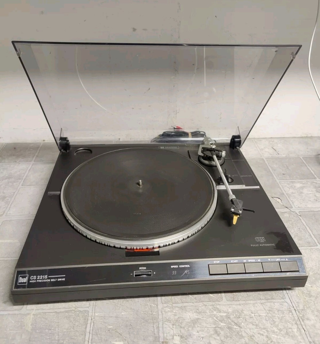 Turntable Riemen THAKKER Ersatzriemen Für 2210 Plattenspieler - Originalgetreuer Antriebsriemen Dual Cs