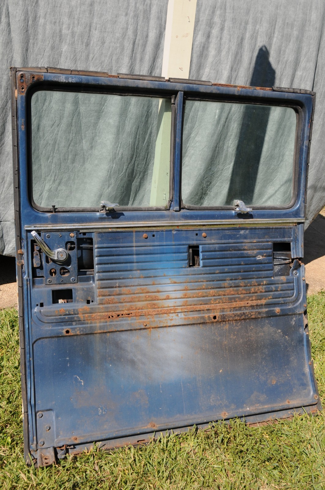 Vintage Van Sliding Door G10 G20 G30 7176 Dual Pop Out Window Chevy Van Slider eBay