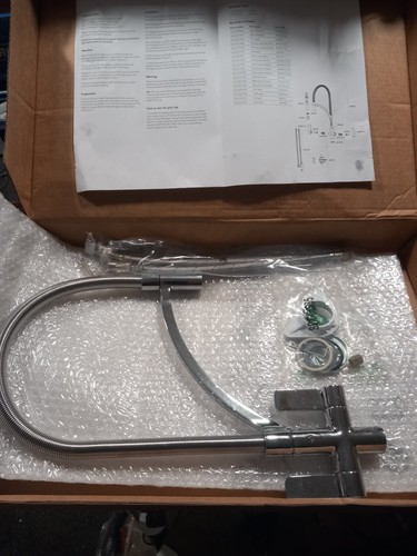 Franke Wave Pull Out Mono Mixer Kitchen Tap Chrome