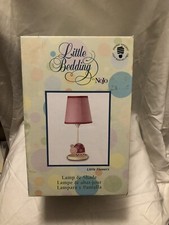 New In Box Little Bedding By NoJo Pink Lady Bug Lamp Sku WQ21