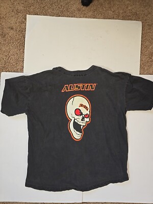 Vintage 90s WWF Stone Cold Steve Austin 3:16 Skull Baseball Jersey