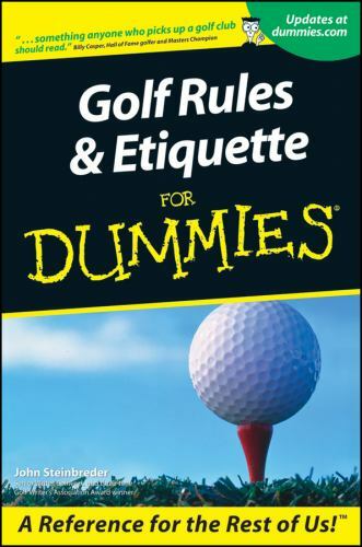 Rules And Etiquette For Dummies By Steinbreder, John