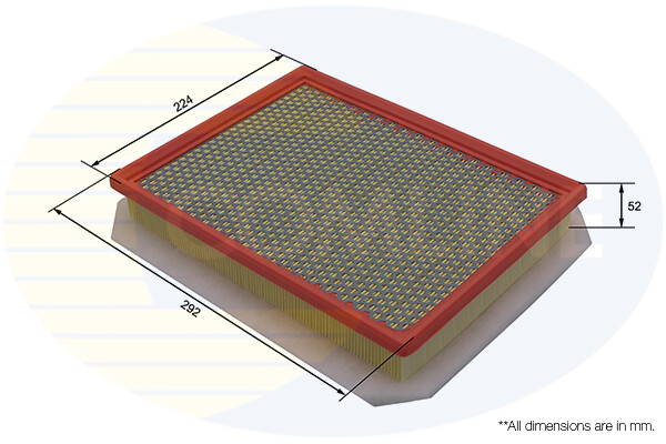 COMLINE EAF552 Air Filter for OPEL,VAUXHALL