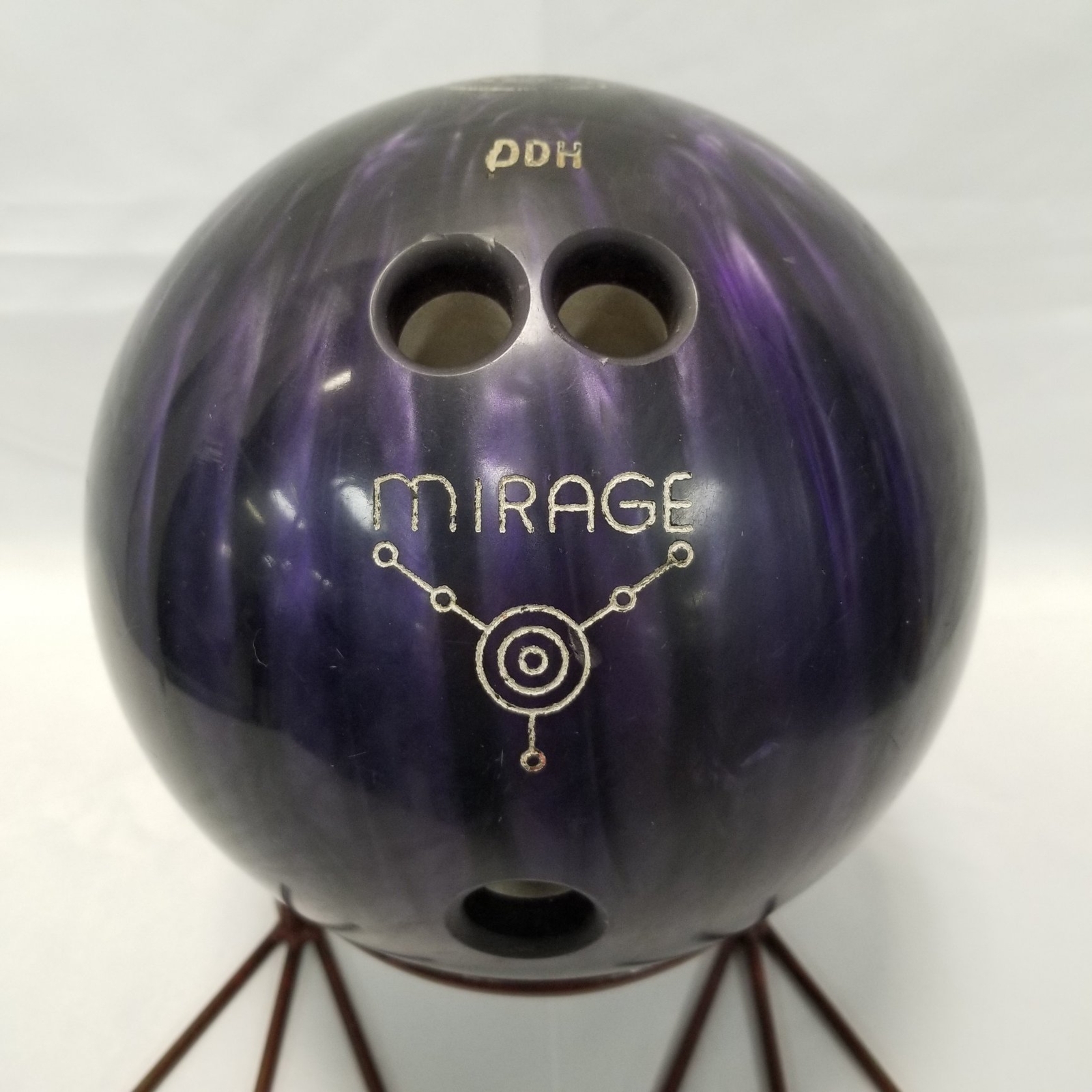 Ebonite Mirage Bowling Ball Purple Marble Swirl 14 LB eBay