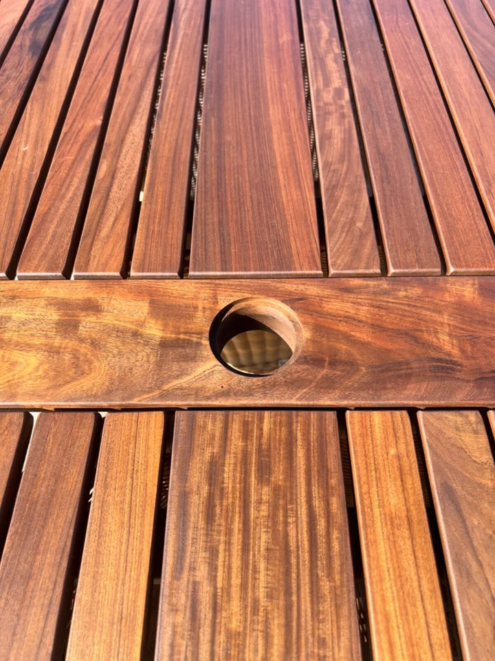 "Настольный столик Jensen Outdoor Belmont Ipe 42 3/4 ""x 74""" - Изображение 4 из 4