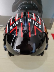 Best Top Gun 1986 Version Of Maverick S Helmet Pilot Ebay