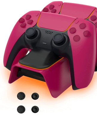PS5 Controller Ladestation für Playstation 5 ,LED Remote Charger for DualSense 5