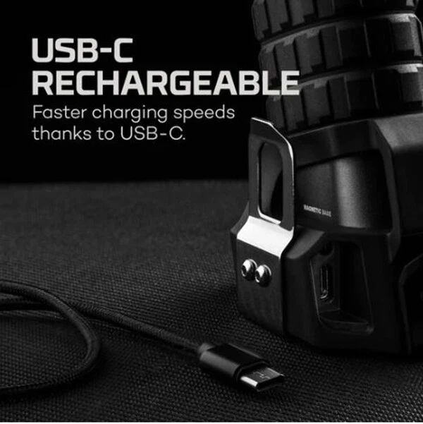 NEW Nebo Luxtreme SL 25R Rechargeable Spotlight 1/4 Mile Range #SPT-1004-G  (UK) - Image 4 of 4