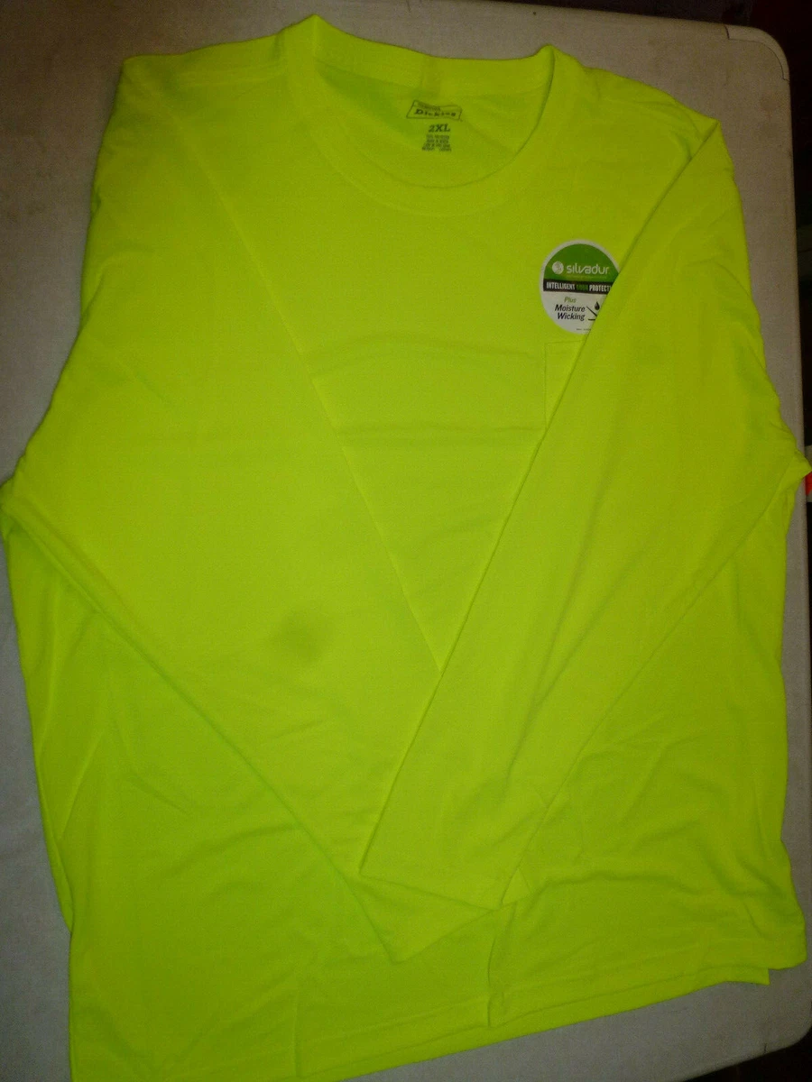 genuine dickies 100 polyester pocket tee