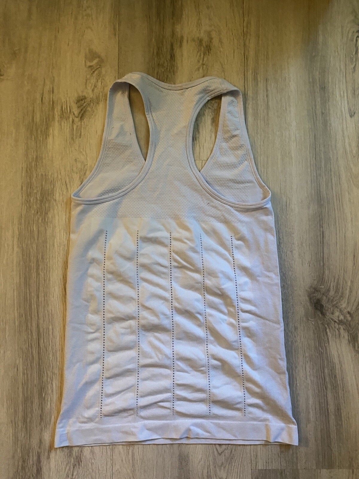 Fabletics Light Blue Compression RacerBack Workou… - image 2