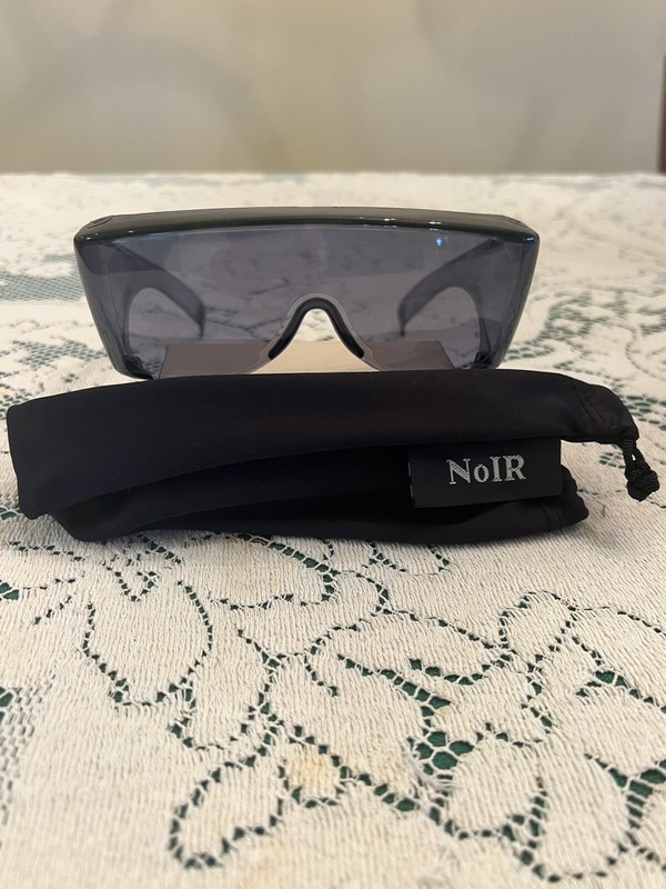 New Noir U21 UV Shield Glasses - Law Vision, Fitovers Sunglasses smokey grey
