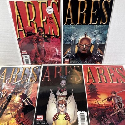 Marvel Comics ARES #1-5 (2009) Signed *VF-NM*