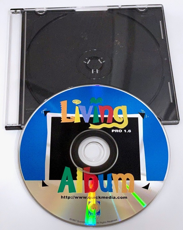 Living Album Pro 1.6 CD-ROM for Macintosh from 1997
