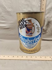 Vintage Oktoberfest Real Draft Beer 132 FL. Oz Mini Pony Keg Empty