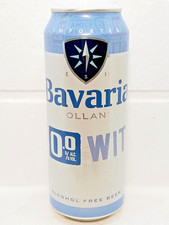 BAVARIA Alcohol Free Empty Beer Can 500ml Netherlands 2025 Bottom Open