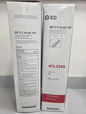 BD E-Z Scrub Prep Sponge with Nail Cleaner Surgical Scrub 4% CHG - 60 Count