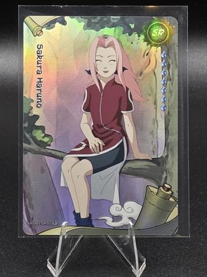 Sakura Haruno NRSA01-SR-013L2 Textured Full Art Foil Naruto Heaven Scroll NM/M