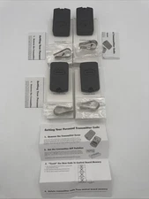 GTO RB741 Gate Opener Mighty Mule Comp FM135 Remote Control Transmitter 4 Pak