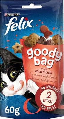 Katze gemischt Grillleckerli Felix Goody Bag 8 x 60g
