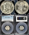 1942 10c Mercury Dime PCGS MS 65
