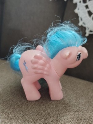 My Little Pony Baby Firefly Pink Pegasus  blue lightning bolt cutie marks