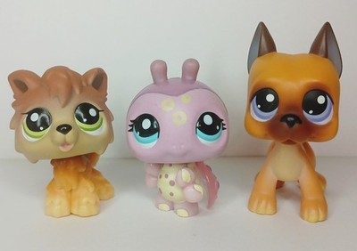 Fake Littlest Pet Shop #244 & Fake Timber Wolf #2141 Authentic LPS