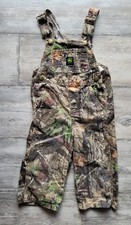 John Deere 2 T Toddler Mossy Oak Camo Camouflage Overall Bib Sport boy girl