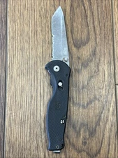 SOG Specialty Knives Flash II Serrated Combination Edge Lever Lock Assisted 