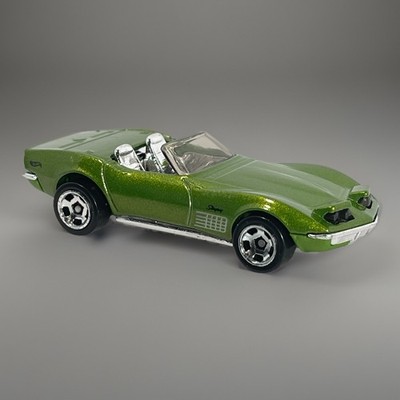 2026 Hot Wheels '72 STINGRAY CONVERTIBLE Corvette Metal Flake Green Diecast 1:64