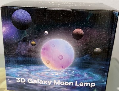 3 D Galaxy Lamp:Remote control: Select from 16 colours to suit the moment