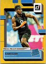 2022 Donruss #357 Kaiir Elam Premium Press Proof