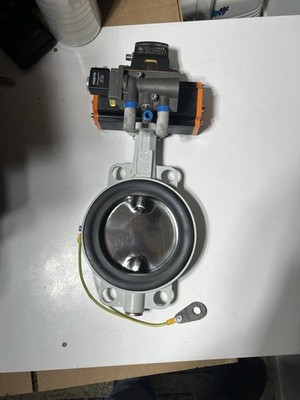 EBRO AZO Armaturen 5'' Z011-A DN125, Actuated Butterfly Valve. EB5.1 SYD