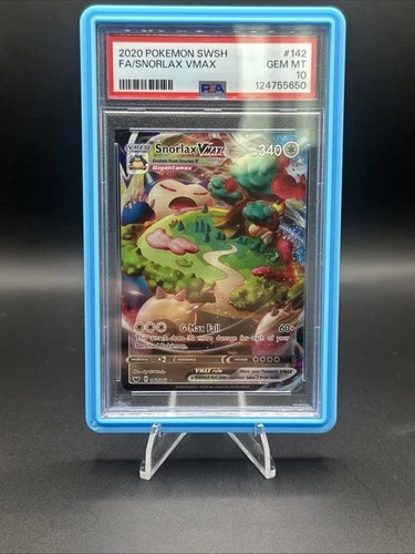 PSA 10 Gem Mint 2020 Pokemon SWSH Full Art Snorlax VMAX
