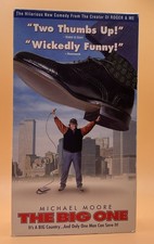 The Big One VHS 1998 Michael Moore  Buy 2 Get 1 Free 