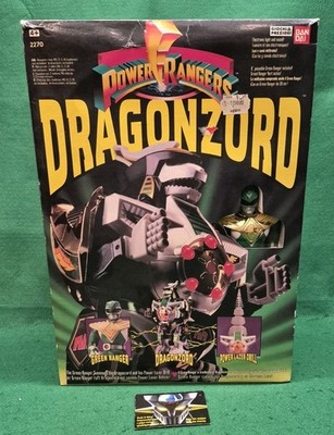 Vintage Robot Bandai Precious Games 1993 Power Rangers DRAGONZORD 100% Complete