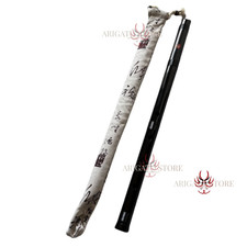 Shakuhachi Traditional Black bamboo Flute World Music Zen vintage JAPAN - New