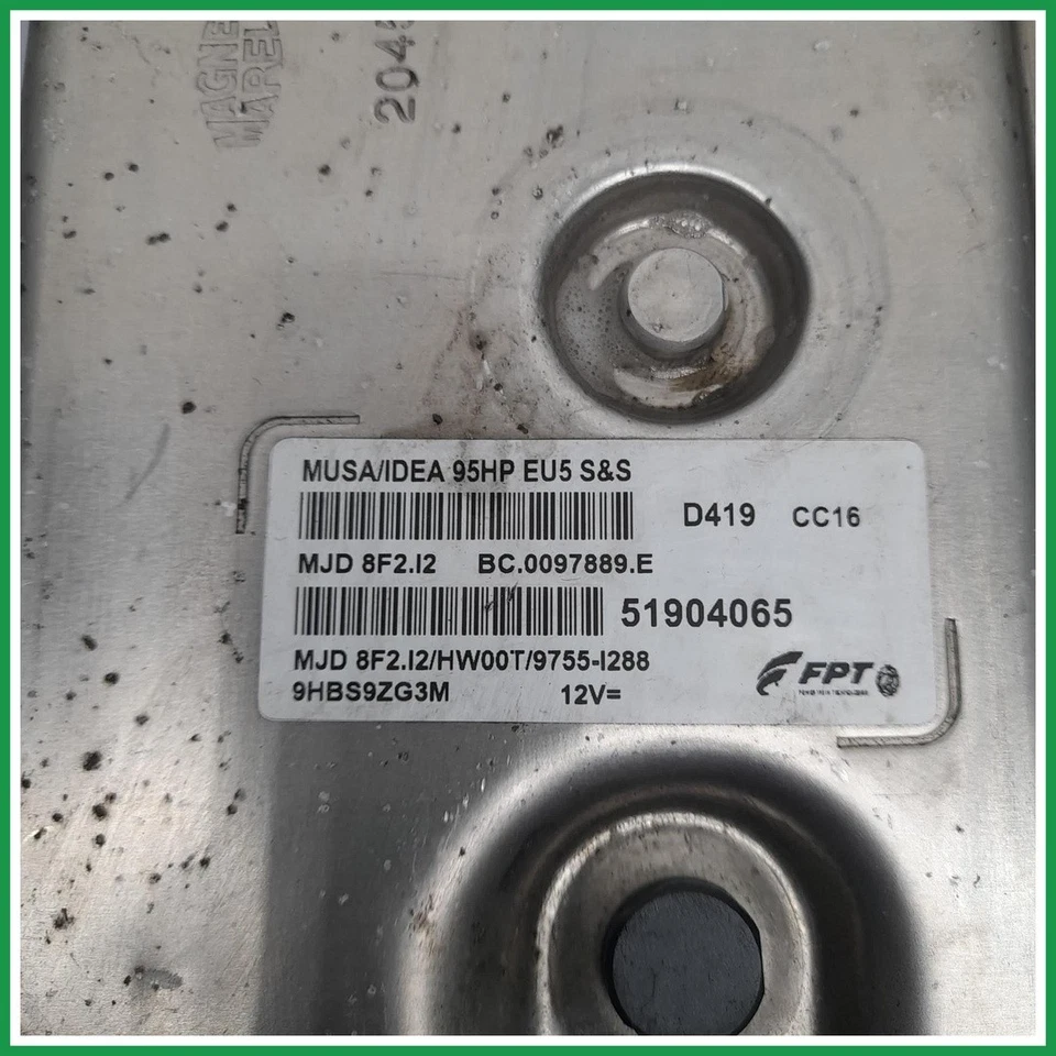 Centralina Iniezione Magneti Marelli MJD8F2.I2 Lancia Musa II 51904065 2011 2012 - Immagine 3 di 4