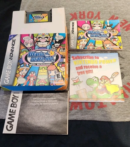 WarioWare, Inc. (Game Boy Advance, 2003) CIB