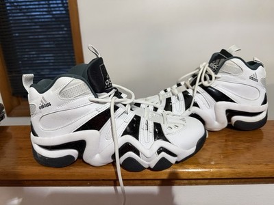 adidas Crazy 8 Retro White/Black Basketball Shoes Men s Size 9  IE7198