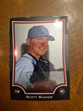 Scott Kazmir 2009 Bowman Chrome Rookie