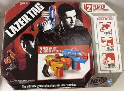 Nerf Lazer Tag Phoenix LTX 2-Pack Laser Taggers Multiplayer Combat