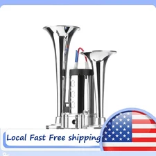 Car Electric Horn Truck Boat Train Speaker For Trucks RV Car Boat 12V
